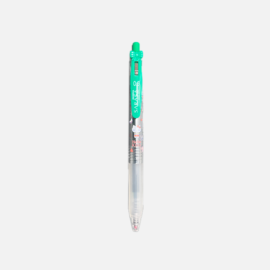 ZEBRA Sarasa Clip 50th Anniversary Hello Kitty 0.5mm Green
