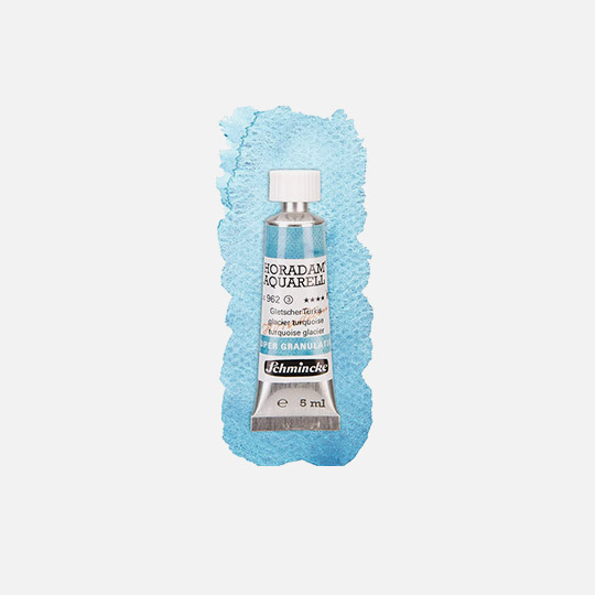 SCHMINCKE Horadam Granulating Watercolor 5ml Glacier Turquoise