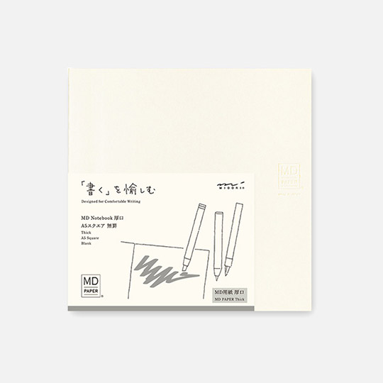 MIDORI MD Notebook Thick 52gsm Blank Square