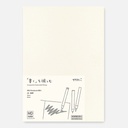 MIDORI MD Thick Notebook Blank 52gsm A5