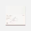 MIDORI MD Notebook Cotton Blank Square