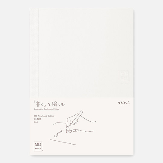 MIDORI MD Notebook Cotton A5 Blank