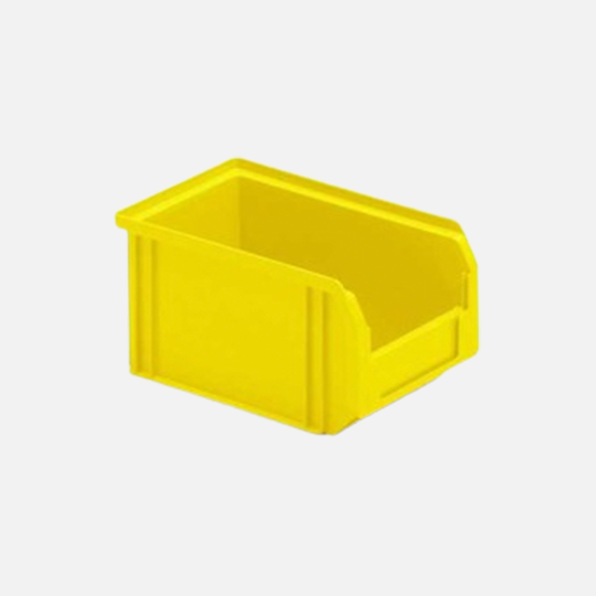 FAMI Modular Storage Bin 230mm x 140mm x 130mm Yellow