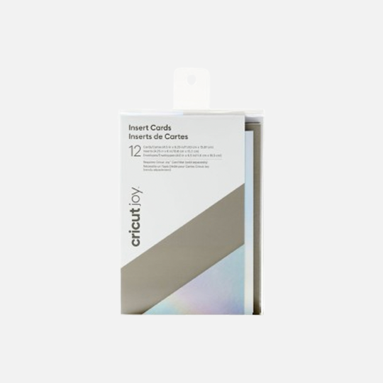 CRICUT Joy Insert Card Grey Silver M