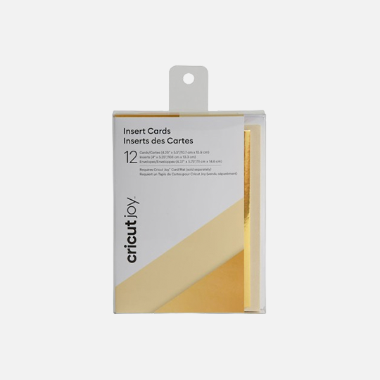 CRICUT Joy Insert Card Gold M