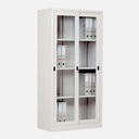 OVJ Metal Cabinet With Sliding Glass Door 915mm x 457mm x 1830mm