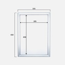 OVJ Classic Snap Frame A3 Silver