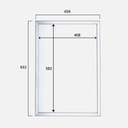 OVJ Classic Snap Frame A2 Silver