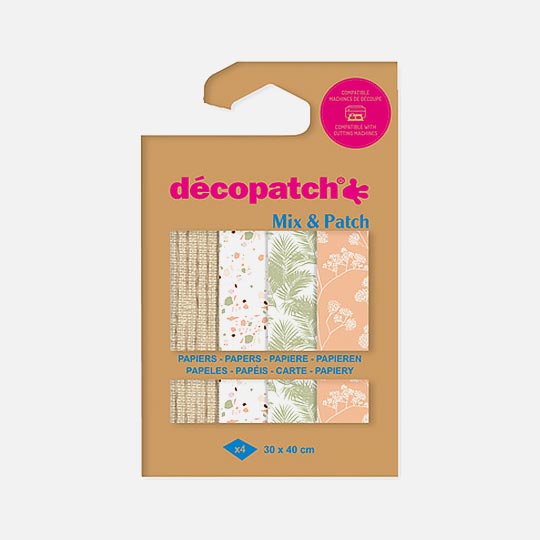 DECOPATCH Mix & Patch Terracotta x 4 Set