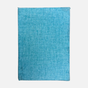 Hand-Stitch 100% Cotton Watercolor Paper Sketch Book 300gsm Cold Press Portrait A5 x 20 Plain Turquoise By Amono Studio