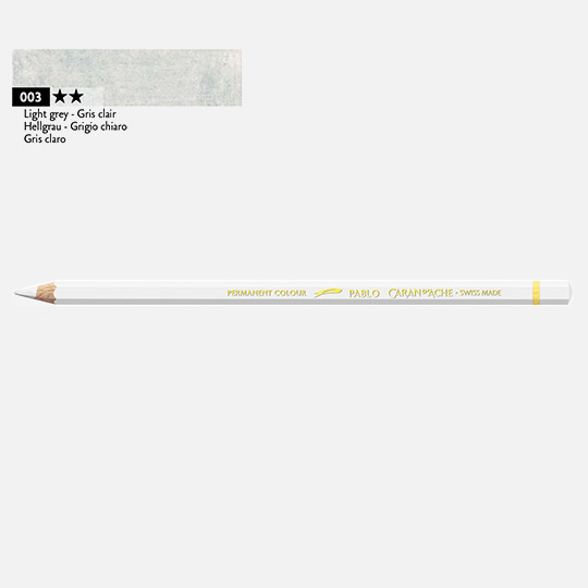 CARAN D'ACHE Pablo Color Pencil Light Grey
