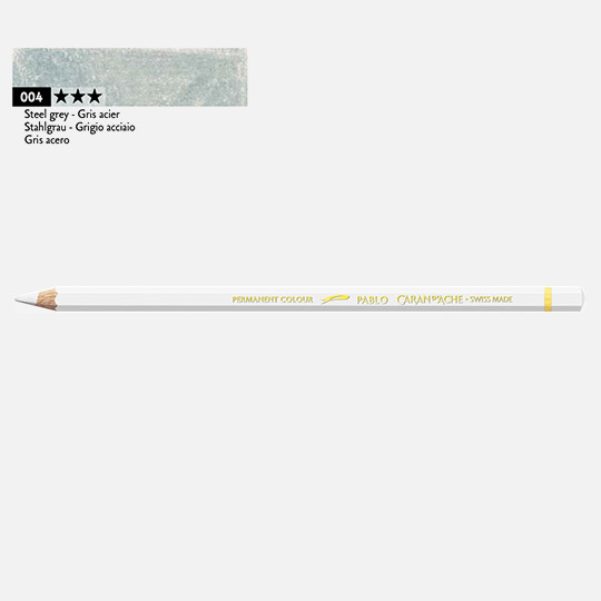 CARAN D'ACHE Pablo Color Pencil Steel Grey