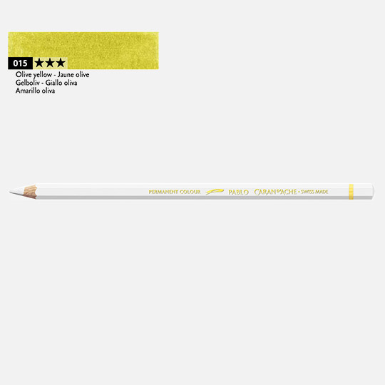 CARAN D'ACHE Pablo Color Pencil Olive Yellow