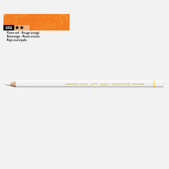 CARAN D'ACHE Pablo Color Pencil Flame Red