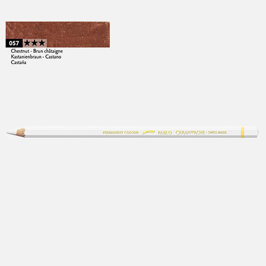 CARAN D'ACHE Pablo Color Pencil Chestnut