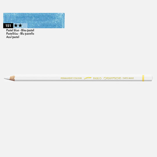 CARAN D'ACHE Pablo Color Pencil Pastel Blue