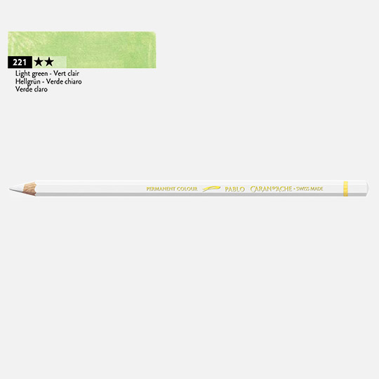 CARAN D'ACHE Pablo Color Pencil Light Green