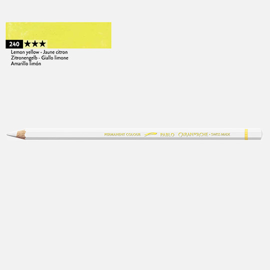 CARAN D'ACHE Pablo Color Pencil Lemon Yellow