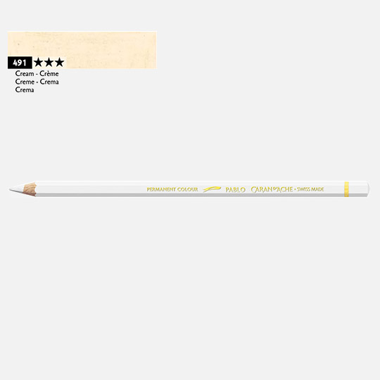 CARAN D'ACHE Pablo Color Pencil Cream