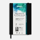RHODIA Touch 100% Cotton Watercolor Paper Book 300gsm Hot Press Portrait A5 x 20