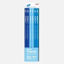 MITSUBISHI Uni Pastel Blue Graphite Pencil 6B x 12