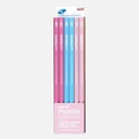 MITSUBISHI Uni Pastel Pink Graphite Pencil 6B x 12