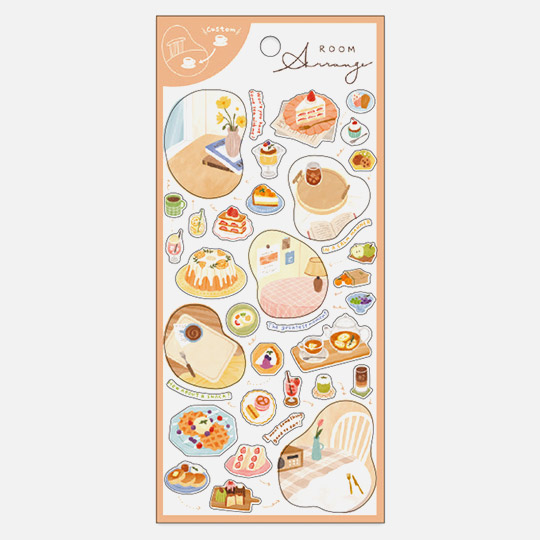 MIND WAVE Sticker Room Arrangement Sweets