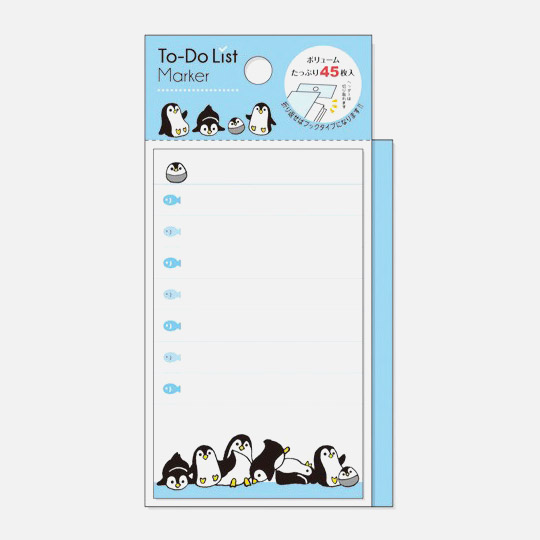 MIND WAVE Sticky Notes Penguin