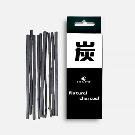OVJ Natural Charcoal 6mm - 8mm x 6