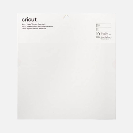 CRICUT Smart Card Stock 33cm x 33cm x 10 White