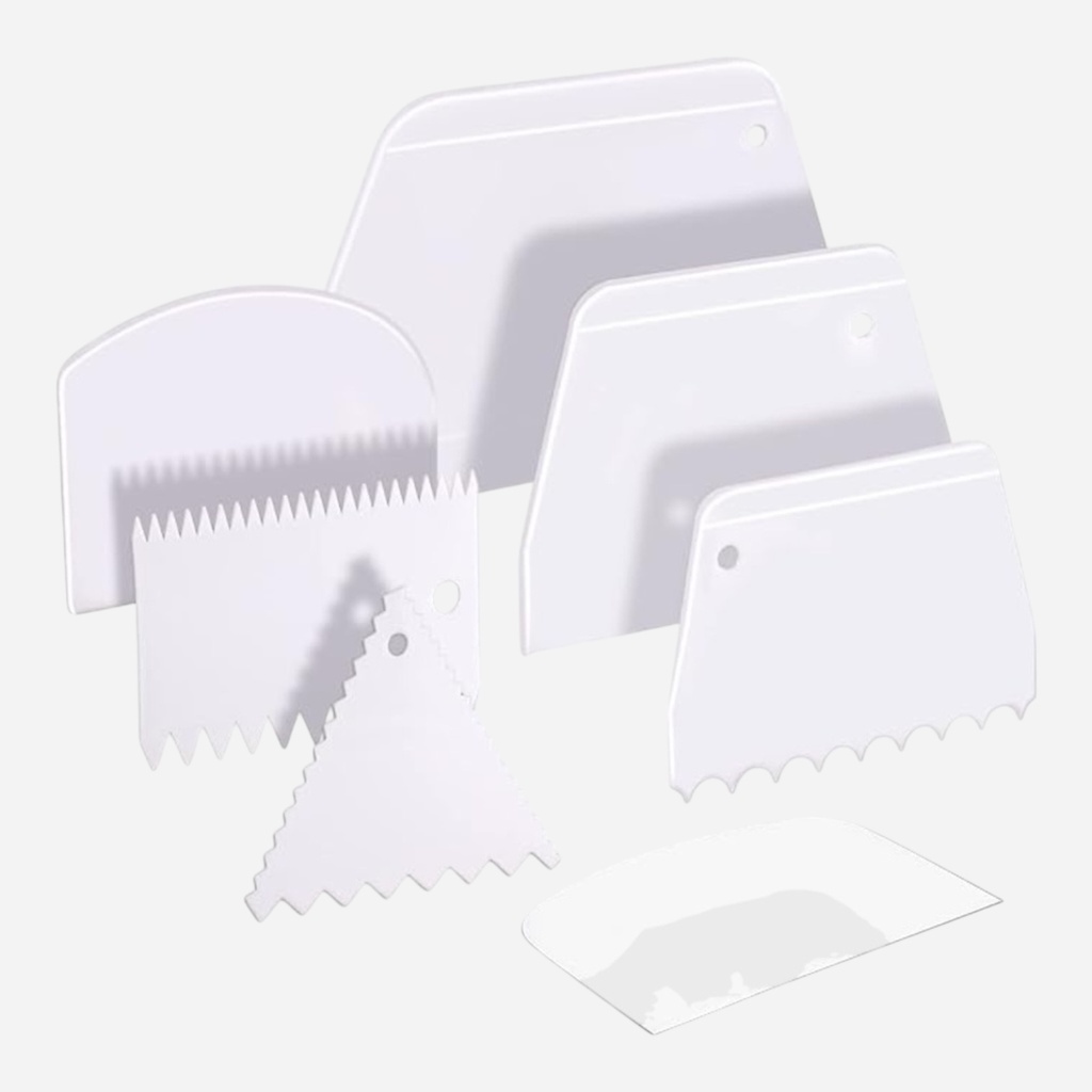 OVJ Plastic Painting Scraper Set x 7