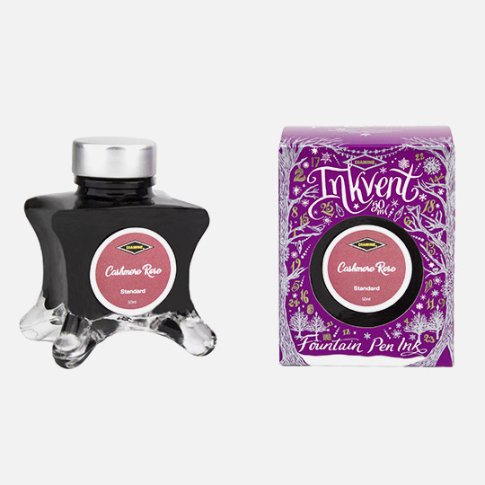 DIAMINE Inkvent Purple Standard Fountain Pen Ink 50ml Cashmere Rose
