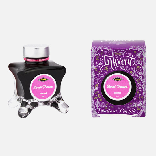 DIAMINE Inkvent Purple Scented Fountain Pen Ink 50ml Sweet Dreams