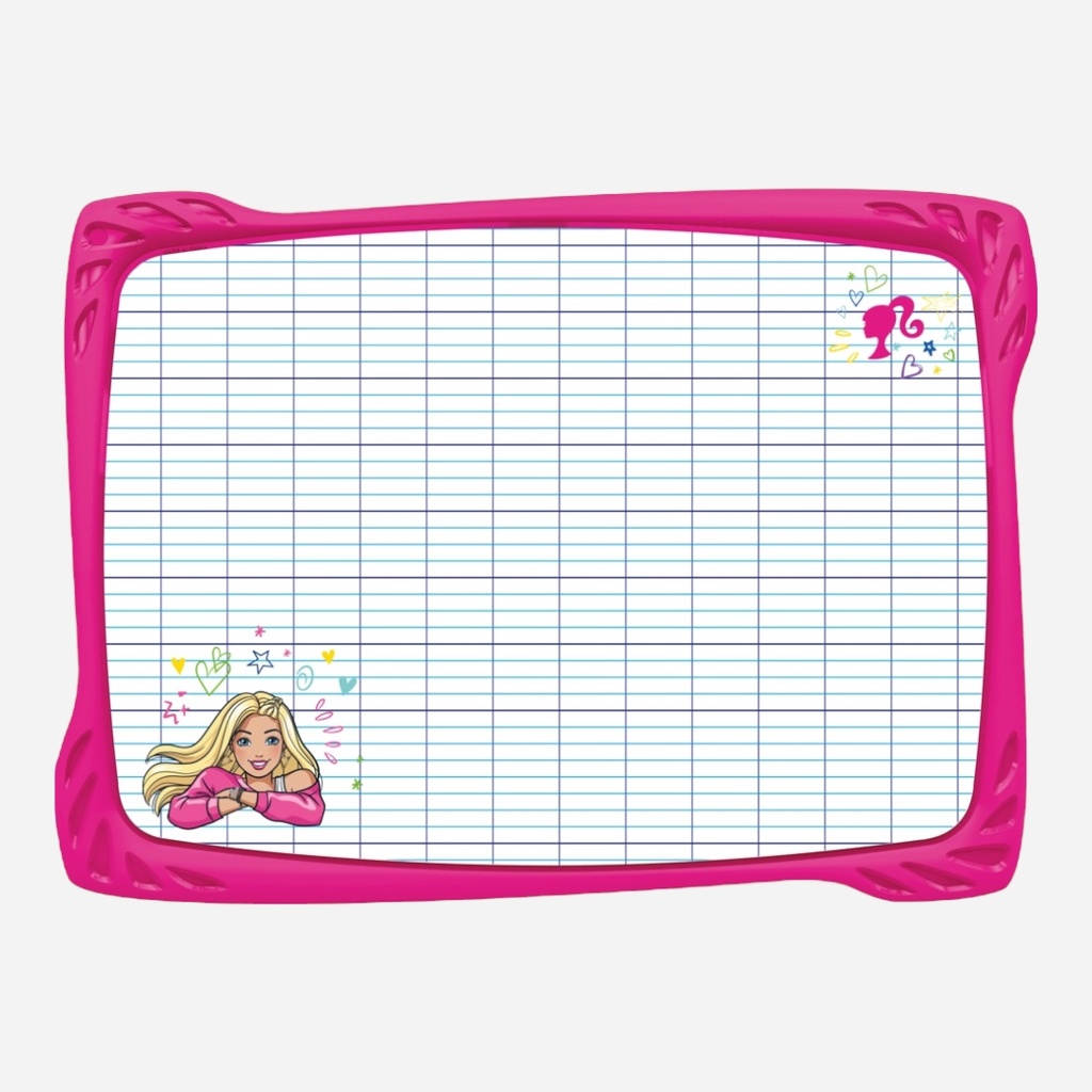 MAPED Barbie White Board Set