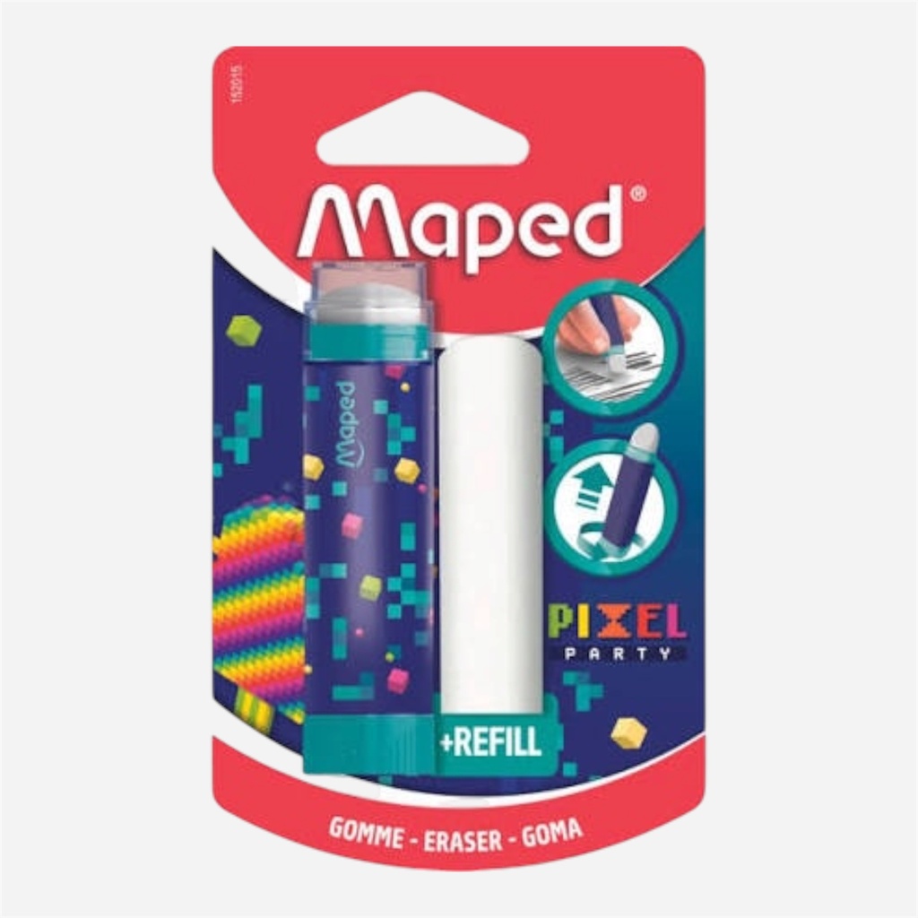 MAPED Pixel Party Eraser (Cartridge Included)