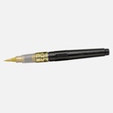 KURETAKE Brush Pen Medium Tip Gold
