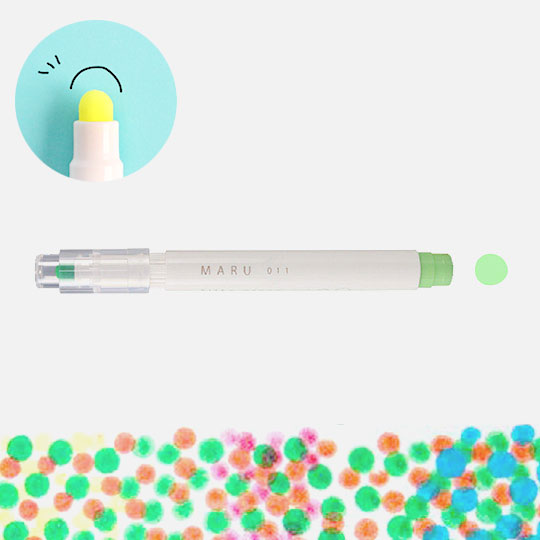 KOBARU Maru Liner Dot Marker 011 Sky Grey