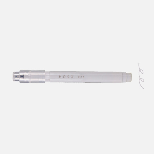 KOBARU Maru Liner Fine Nib Highlighter 025 Silver Grey