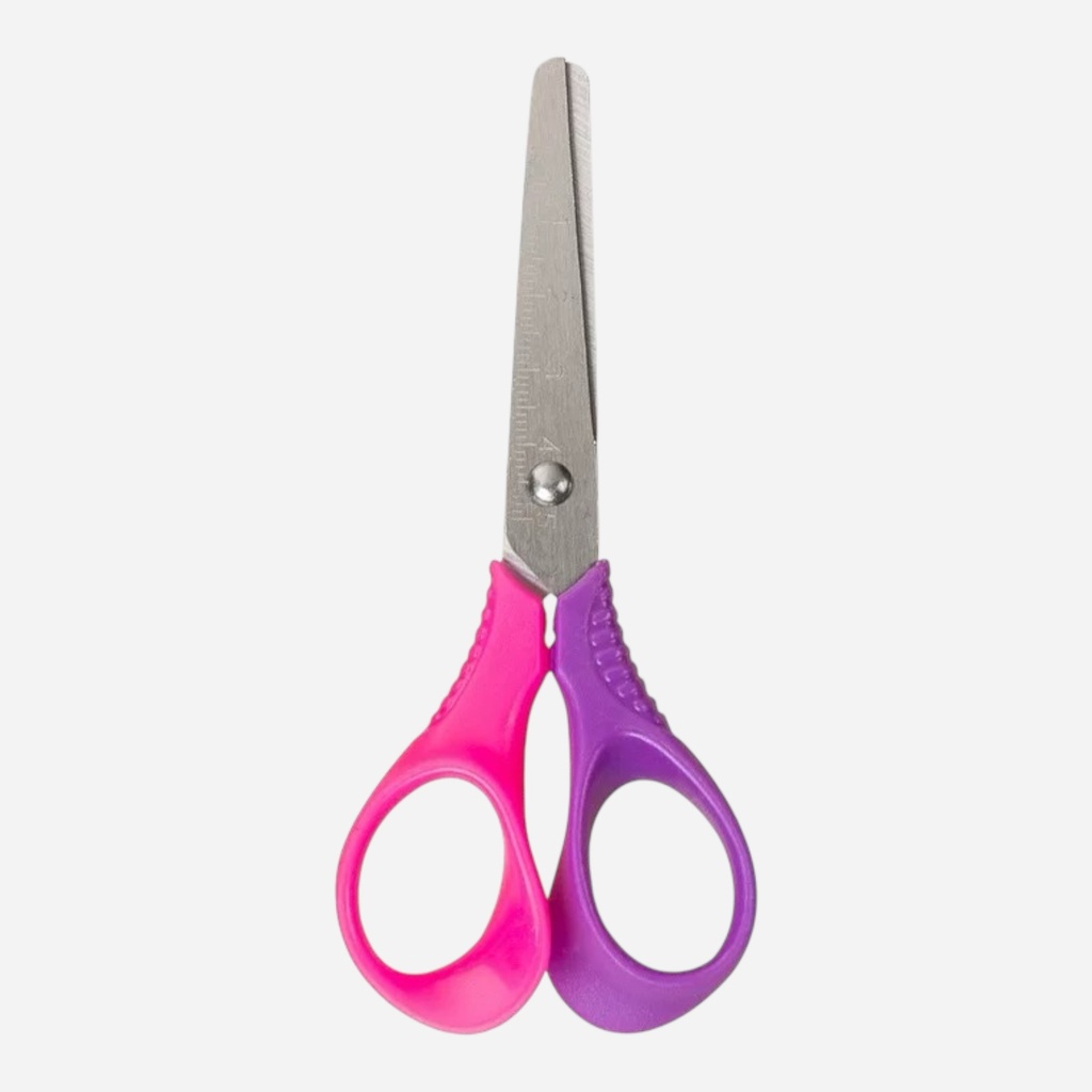 OVJ Ergonomic Stainless Steel Scissors 135mm (With 5cm Length Scale)