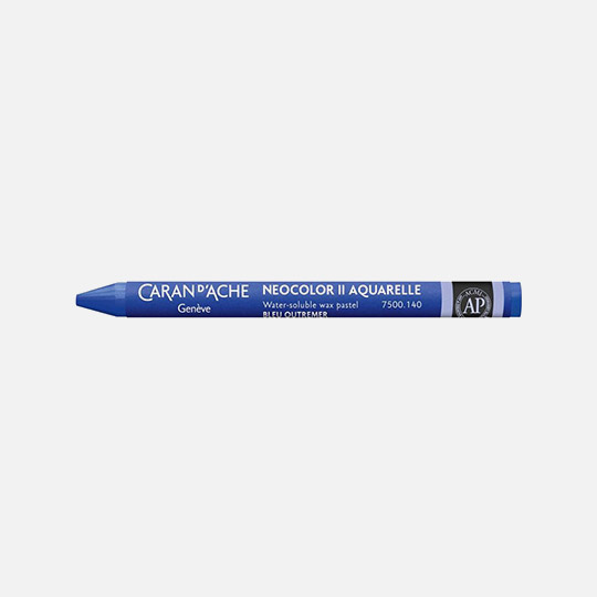 CARAN D'ACHE Neocolor II Water-Soluble Wax Pastel Ultramarine