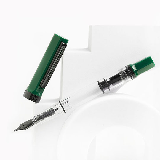 TWSBI Eco Green Irish With Onyx Fountain Pen Broad