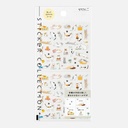 MIDORI Sticker Collection Cat Mini