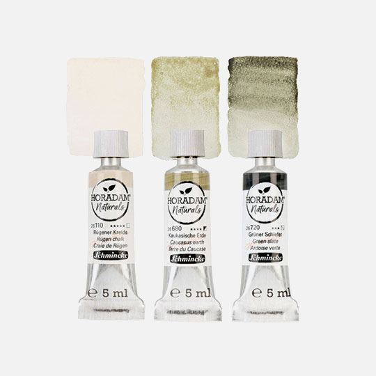 SCHMINCKE Horadam Naturals Watercolor 5ml Air Set x 3