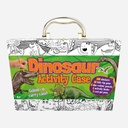 BOOKOLI Colour & Carry Dinosaur Activity Case