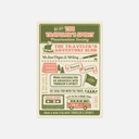 TRAVELER'S Passport Plastic Sheet 2026