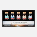 JACQUES HERBIN Metropolitan Paris Writing Ink 10ml Set x 6