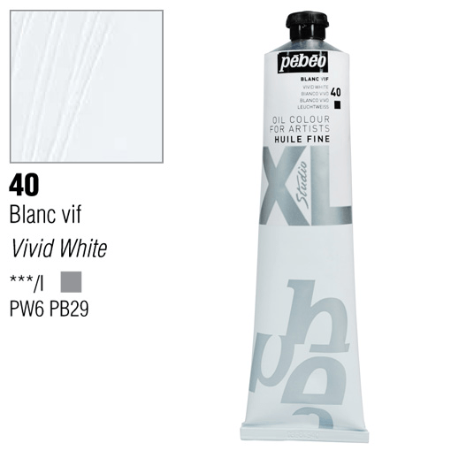 PEBEO XL Studio Oil Color 80ml 40 Vivid White