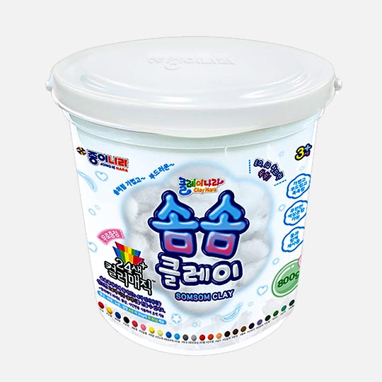 JONGIE Nara SomSom Air Dry Clay Set 800g (Light Weight)