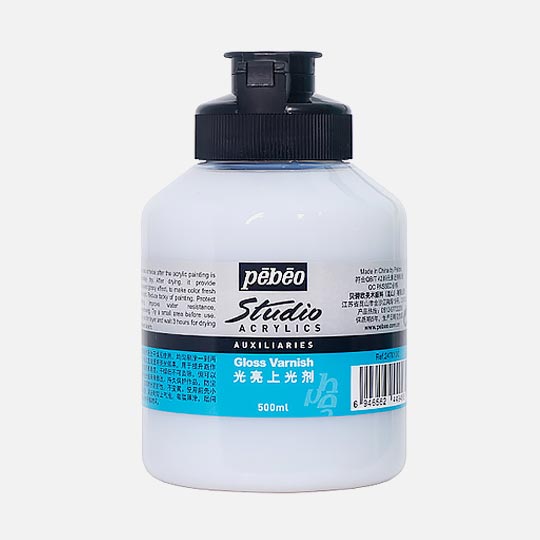 PEBEO Studio Acrylic Gloss Varnish 500ml