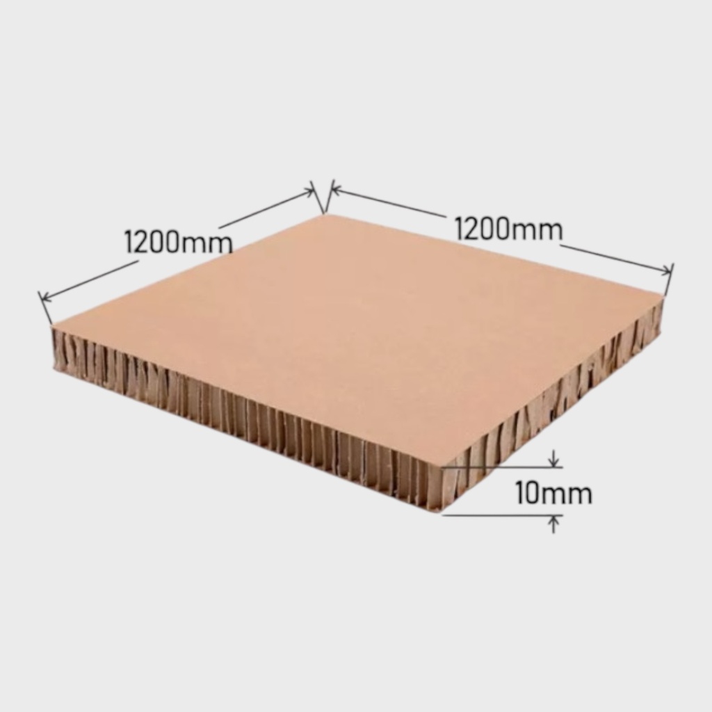 OVJ Kraft Paper Honeycomb Board 10mm x 48” x 48”